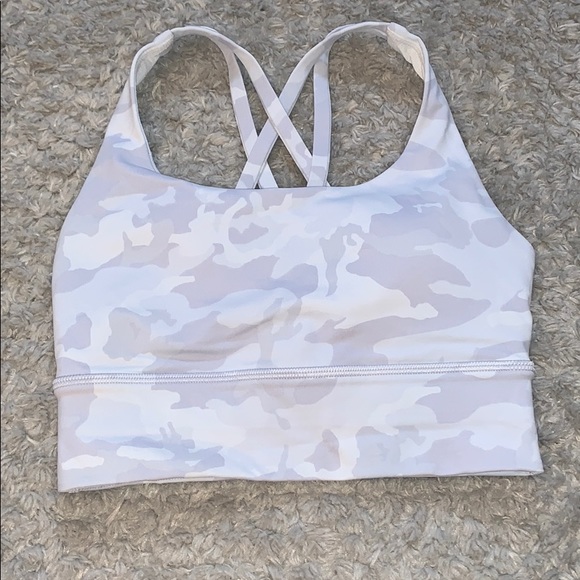 lululemon athletica Other - Lululemon Energy Bra in white Camo